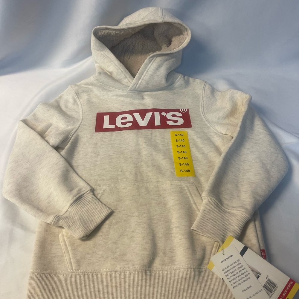 Levi's Kids Cream Hoodie